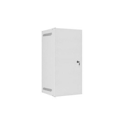 2. LANBERG WALL-MOUNTED RACK CABINET 10" 12U 280X310 GRAY, METAL DOORS (FLAT PACK) WF10-2312-00S