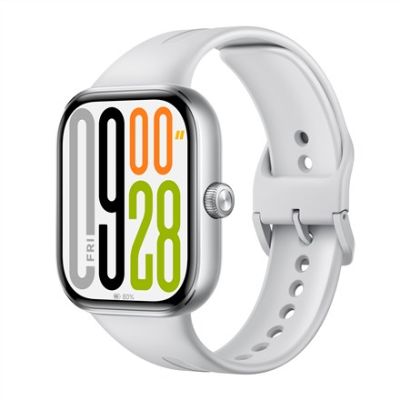 5. Xiaomi Watch 5 5.26 cm (2.07") AMOLED Digital 432 x 514 px Touchscreen Silver