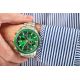 4. Giewont Chronograph Sapphire Men's Watch Silver Green GW7290-B7