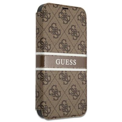 3. Guess GUBKP13L4GDBR iPhone 13 Pro / 13 6.1" brown/brown book 4G Stripe