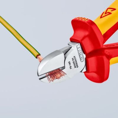 4. KNIPEX SIDE CUTTING PLIERS 160MM