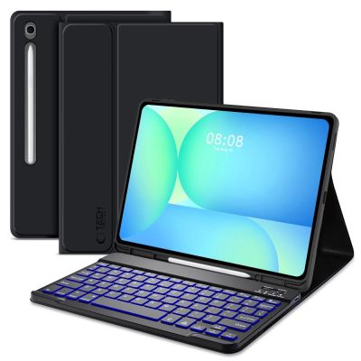 2. Tech-Protect SC Pen + Keyboard Case for Samsung Galaxy Tab S10 FE+ 13.1 X620 / X626B - Black
