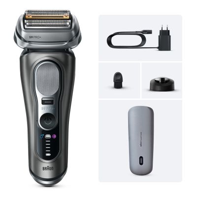 2. Braun Series 9 Pro+ 9625s Foil Shaver Trimmer Graphite