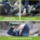 12. Extralink PURISOO+ BOTTLE WITH FILTER SYSTEM WITH PUMP 400ML UF + ACF FILTER Water filter bottle 0.4 l Green, Olive
