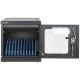Manhattan 180924 Mobile Device Management Cabinet Black
