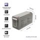 4. QOLTEC AGM BATTERY 12V | 150AH | MAX.2250A
