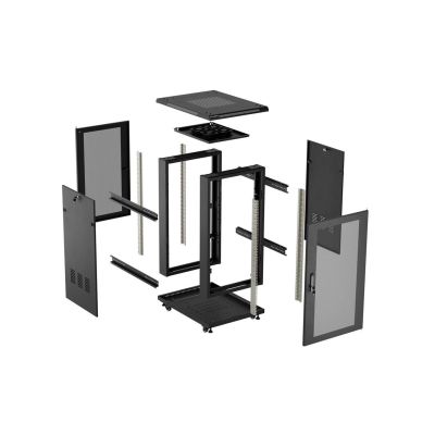 18. LANBERG FLOOR CABINET 19" 18U 600X800 BLACK