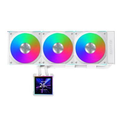 4. Lian Li HydroShift II LCD-S 360 CL Processor Liquid Cooling Kit 12cm White 1 pc.