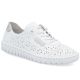 Rieker M2354-80 women's openwork white shoes