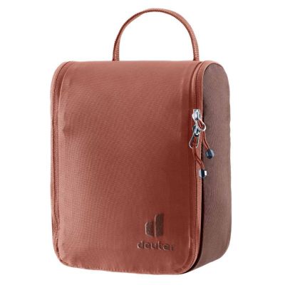 8. Deuter Alproof Lite 20 SL Backpack - Cinnamon/Blac + Deuter Wash Center I Cosmetic Bag, Raisin/Caspia
