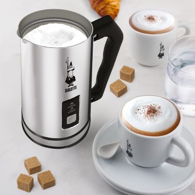 8. Bialetti MK01 Automatic Milk Frother Stainless Steel