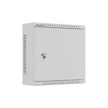 LANBERG TPR 10" installation cabinet with mesh panel 340X340X140, grey (assembled)