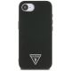 3. Guess Grained Triangle MagSafe case for iPhone 16e - black