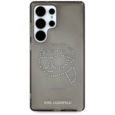 3. Case Karl Lagerfeld Rhinestones Karl Head Logo Samsung Galaxy S25 Ultra black