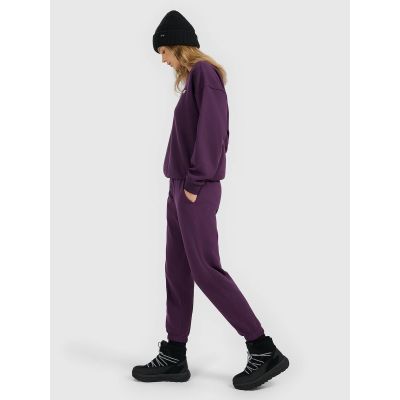 4. Women's jogger sweatpants 4F 4FRAW25TTROF1846-50S