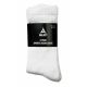 SELECT white short soccer training socks 3-pack