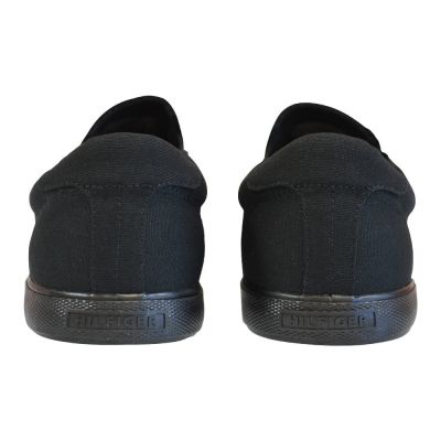 4. Tommy Hilfiger Iconic Slip On Men's Shoes Black - FM0FM00597 0GK