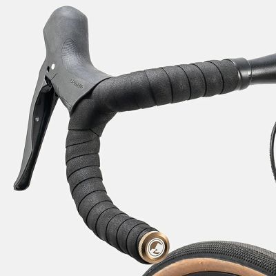 4. Rockbros VK-KB10 ROAD TO SKY Aluminum Handlebar Plugs - Brown
