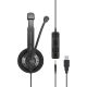 10. Epos SC75 ML Professional Series USB-A Wired On-Ear Headphones