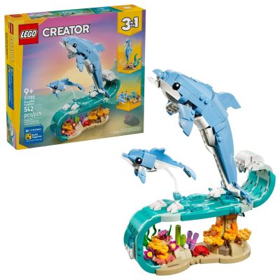 13. LEGO Creator 31385 Sea Creatures: Beautiful Dolphins