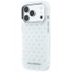 2. Karl Lagerfeld IML Rhinestones Allover and Electroplated Logo Case for iPhone 17 Pro Max / 18 Pro Max - White