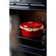 6. Staub Round Cast Iron Pot - 3.8 ltr, Red