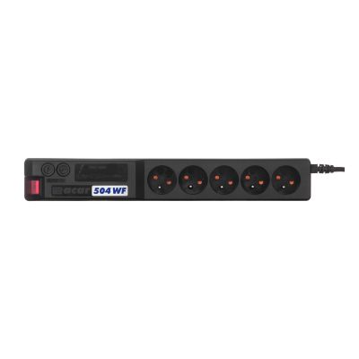 2. HSK DATA ALP-ACAR504WF---03BKG Power Strip (3 m; black)