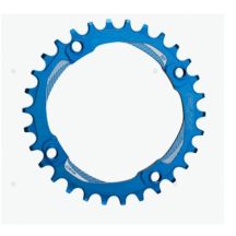 FUNN SOLO chainring blue 34T