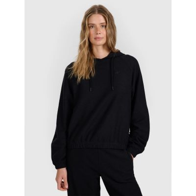 Women's open-front hooded sweatshirt 4F 4FRAW25TSWSF2544-20S