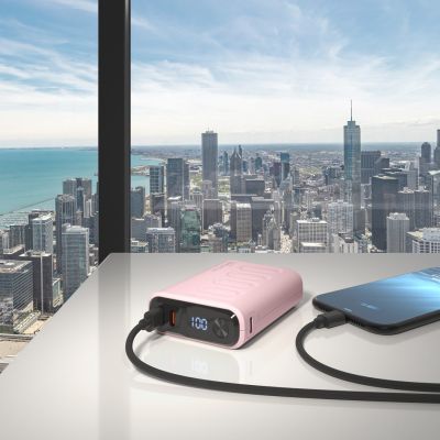 6. RealPower PB-10000C PD+ 10000 mAh Pink