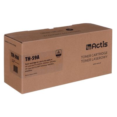 Actis TH-59A Toner (replaces HP CF259A; Supreme; 3,000 pages; black) with toner level monitoring chip. We recommend disabling printer software updates.