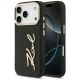 Karl Lagerfeld Karl Script Logo Case for iPhone 17 Pro - Black