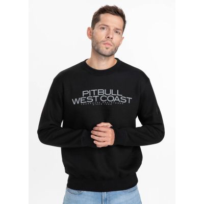 Pit Bull West Coast Crewneck BED 21 Men's Black Sweatshirt - 111020900