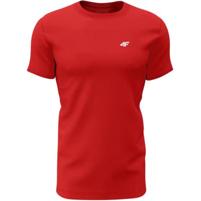 4. Men's T-shirt 4F M4482 3-pack blue, white, red 4FWSS26TTSHM4482 90S
