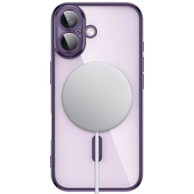 4. Tech-Protect MagFlex Case for iPhone 17 - Transparent Purple