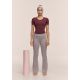 5. CASALL Studio Body Short Sleeve, burgundy color