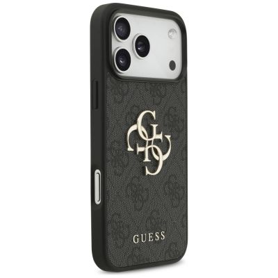 4. Guess 4G Big Logo Case for iPhone 17 Pro Max / 18 Pro Max - Black