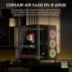 4. Corsair AIR 5400 RS-R ARGB Mid-Tower Case with Tempered Glass, Black