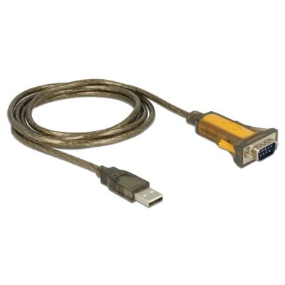 3. DeLOCK 65840 Parallel Cable Black, Yellow 1.5 m USB Type-A DB-9