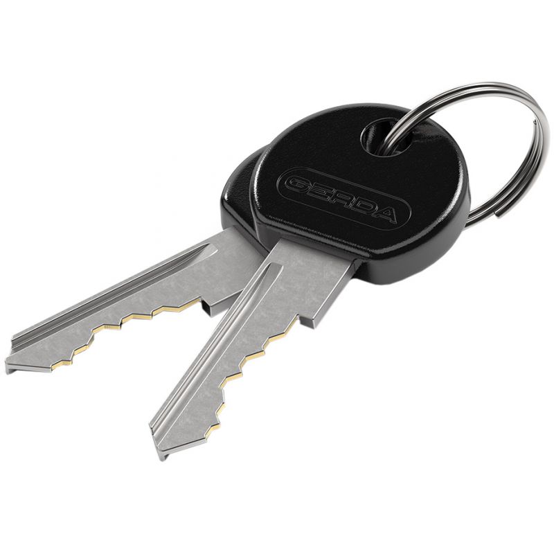 2. Gerda bike lock, cable, round body, key cover Flex 1200/10S OSFL012001006V2XP