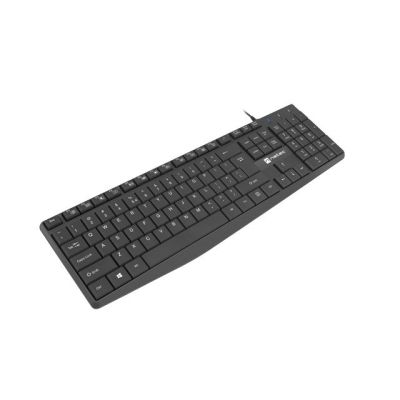 4. NATEC NAUTILUS US SLIM KEYBOARD BLACK NKL-1950