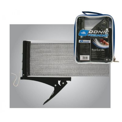 Donic Team Clip On Table Tennis Net