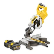 DEWALT DCS777T2-QW FLEXVOLT 54V 2x6.0Ah 216mm Miter Saw with Brushless Motor (Miter Saw)