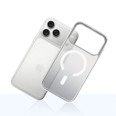 6. 3mk Frosty MagCase for iPhone 17 Pro - White