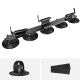 2. Rockbros XP1003 Suction Cup Roof Rack for 3 Bikes - Black