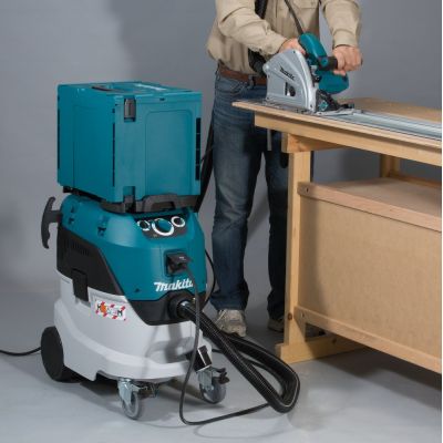 2. MAKITA VC4210M industrial vacuum cleaner M 1200W 42L filtration with automatic filter cleaning system (MAKPAC base shaker)