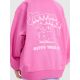 5. Girls' sweatshirt with hood, open, 4F 4FJRAW25TSWSF2439-54S