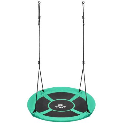 4. STORK'S NEST GARDEN SWING 110CM XXXL GREEN