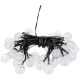 12. SOLAR GARDEN LAMP GARLAND SOLAR CHAIN 4.9M 40LED WARM WHITE