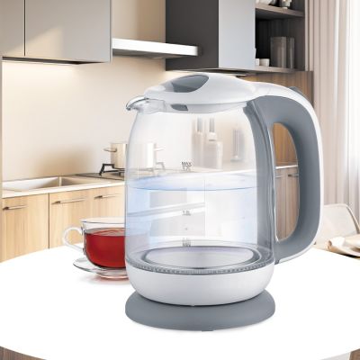 2. Electric glass kettle 1.7l 2200W MR-056-GREY MAESTRO